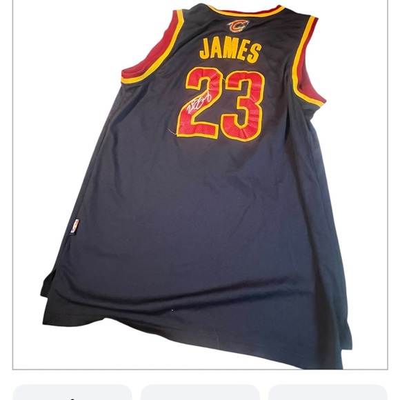 RARE Adidas LeBron James Signed Sz XL Cleveland Cavaliers Swingman Jersey - Picture 2 of 11